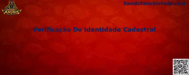 Verificação de Identidade