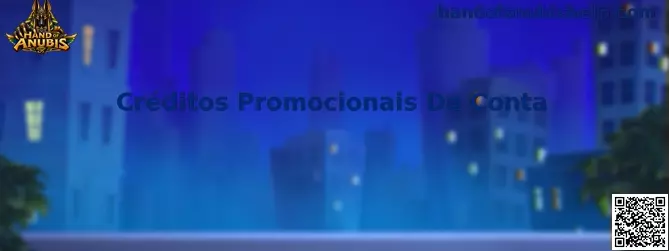 Créditos Promocionais Da Conta