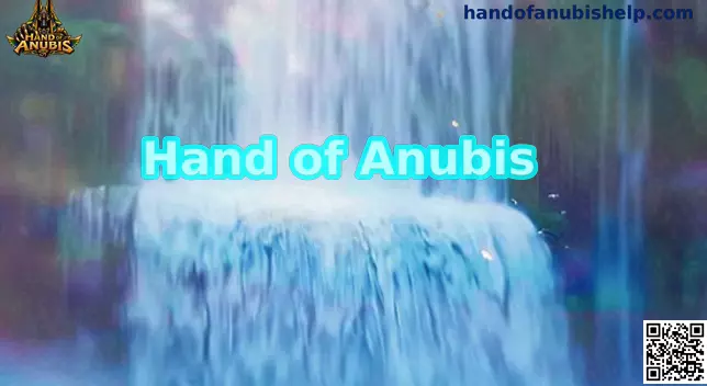 Hand of Anubis em uma representação temática inspirada no Egito Antigo